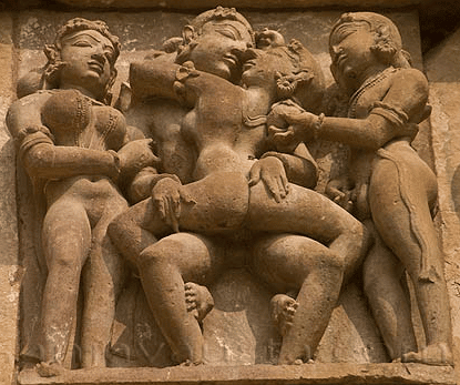 ancient orgy scuplture