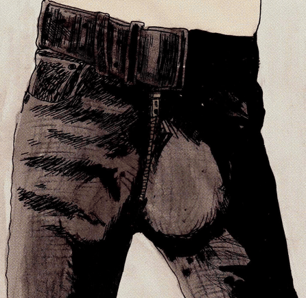 Crotch illustration